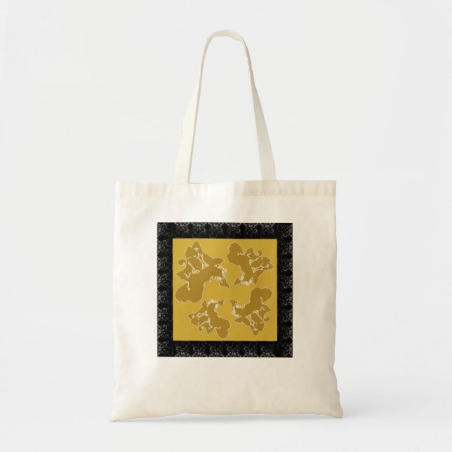 Tote Bag palette de couleurs de Klimt (Devant)