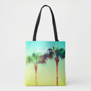 Tote Bag palmiers fourre-tout personnalisés
