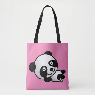 TOTE BAG PANDA BEAR TOTES