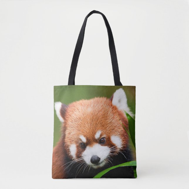 Tote Bag Panda rouge mignonne (Devant)