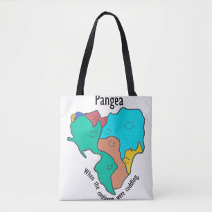 Tote Bag Pangea Continents Câlinant Multicolore
