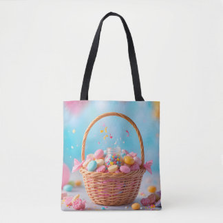 Tote Bag Panier de bonbons magique