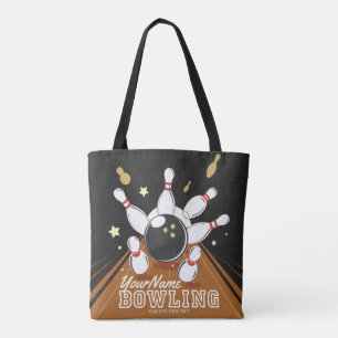 Tote Bag Paniers à balles de Bowler personnalisées