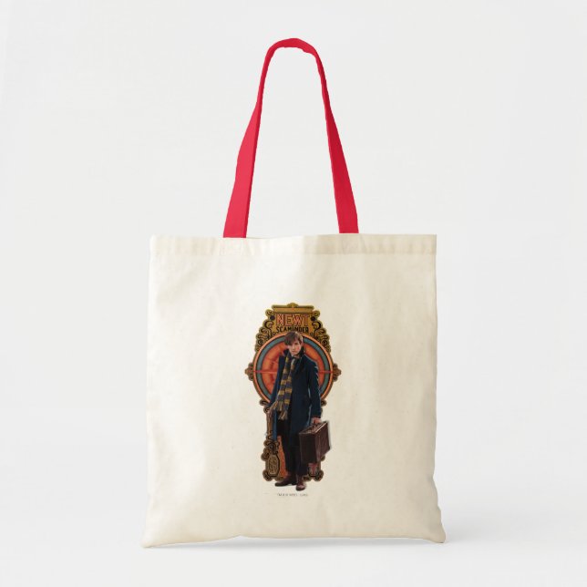 Tote Bag Panneau Art nouveau permanent NEWT SCAMANDER™ (Devant)