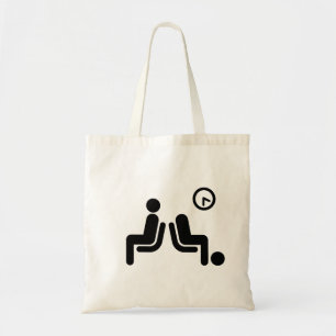 Tote Bag Panneau d'attente long