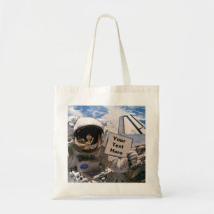 Tote Bag Panneau de retenue des astronautes de la NASA - Aj