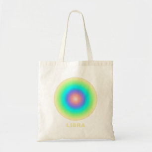 Tote Bag Panneau Libra Zodiac Dégradé élégant