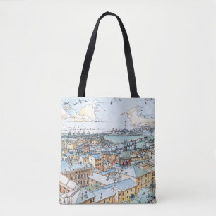 Tote Bag Panoramique de Gênes