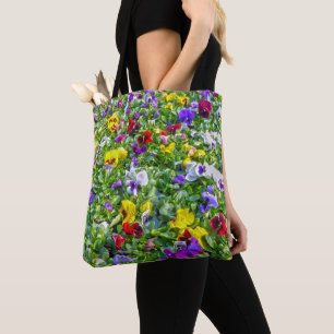 Tote Bag Pansies