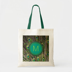 Tote Bag Paon Fourre-tout de monogramme