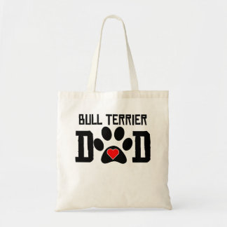Tote Bag Papa de bull-terrier