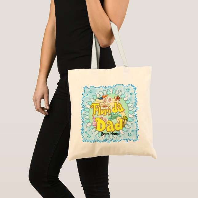 Tote Bag Papa Floride  (Devant (produit))