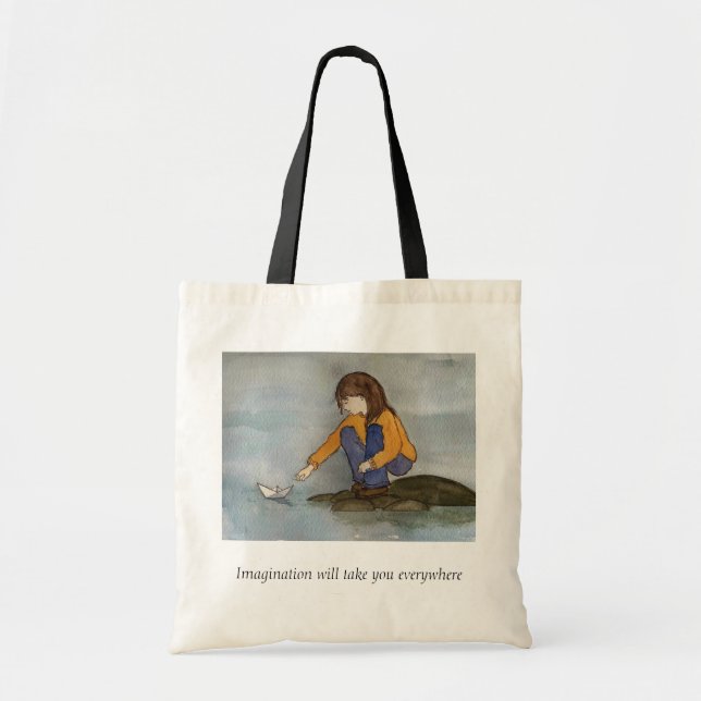 Tote Bag Paperboat (Devant)