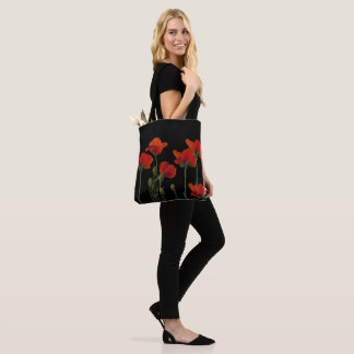 Tote Bag Papes sur le noir
