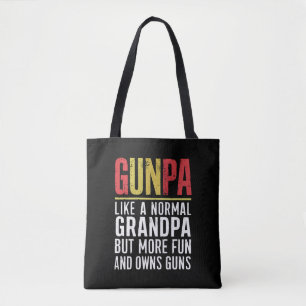 Tote Bag Papi comme un grand-père normal mais plus amusant