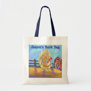 Tote Bag Papier à lettres au poulet
