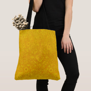 Tote Bag Papier peint Gold Royal Tile Motif