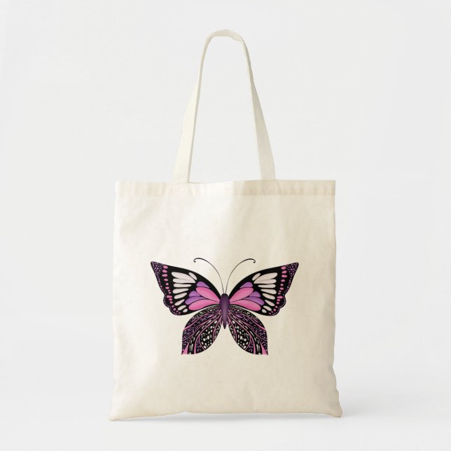 Tote Bag Papillon Blacklight (Devant)