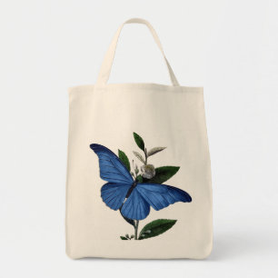 Tote Bag Papillon bleu
