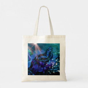 Tote Bag Papillon bleu magique