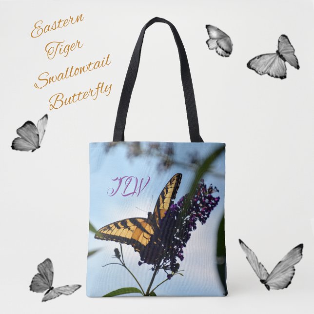 Tote Bag Papillon de l'état de l'hirondelle de tigre orient (Créateur téléchargé)