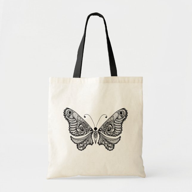 Tote Bag Papillon de style (Devant)