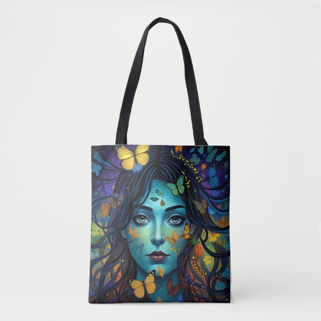 Tote Bag Papillon domestique (Devant)