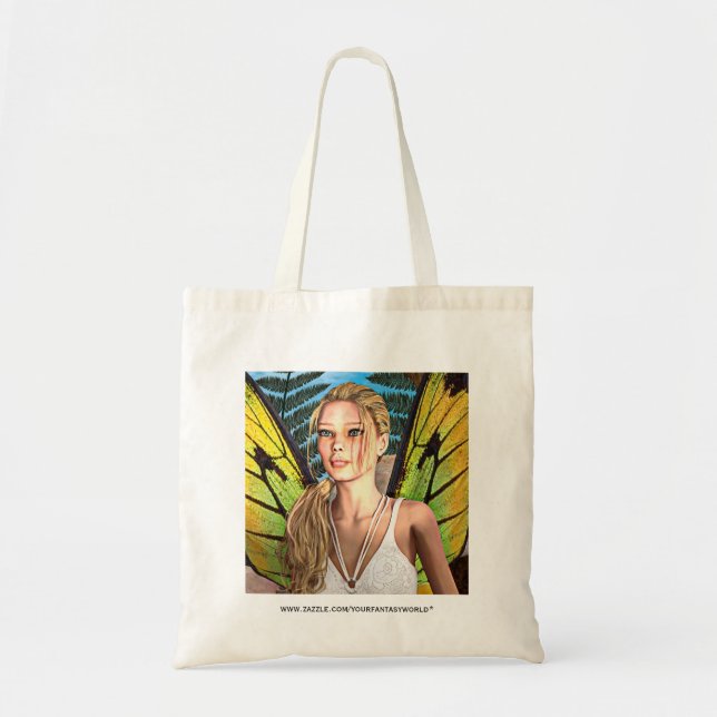 Tote Bag Papillon Fée (Devant)