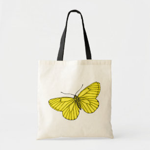 Tote Bag Papillon jaune