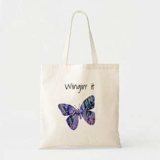 Tote Bag Papillon Lavendar l'aimer