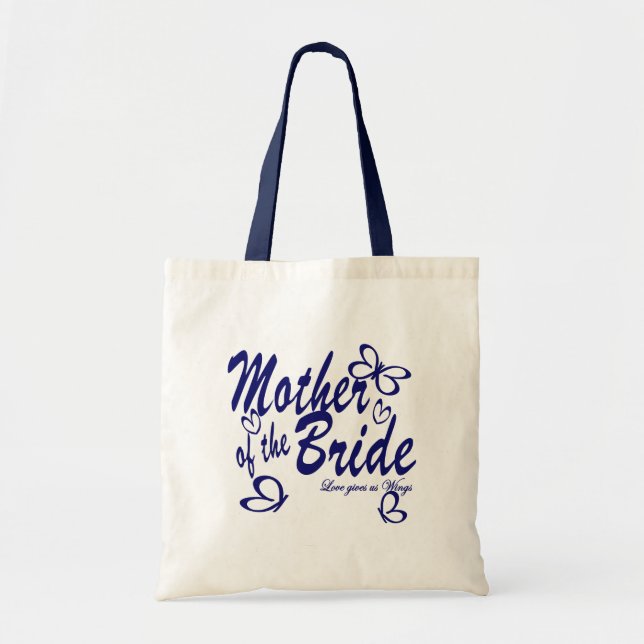 Tote Bag Papillon/Mère de la Mariée (Devant)