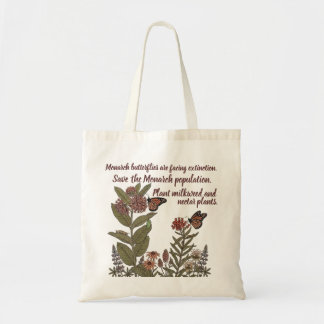 Tote Bag Papillon monarque