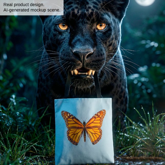 Tote Bag Papillon Monarque (Créateur téléchargé)