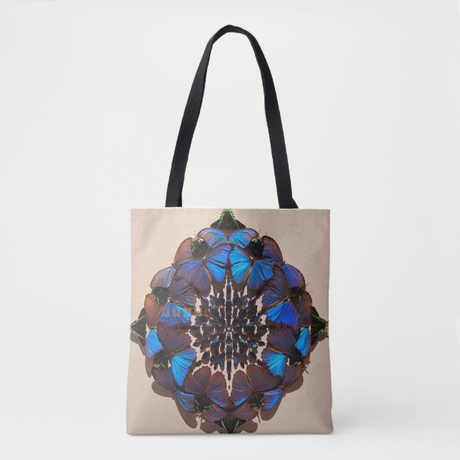 Tote Bag Papillons bleus (Devant)