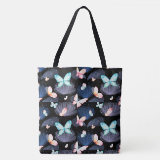 Tote Bag Papillons de minuit en vol
