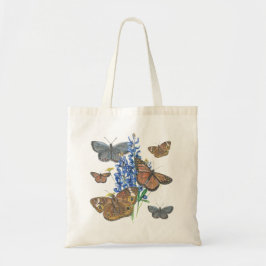 Tote Bag Papillons et Bluebonnets