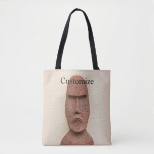 Tote Bag Pâques Île Moai Head Thunder Cove