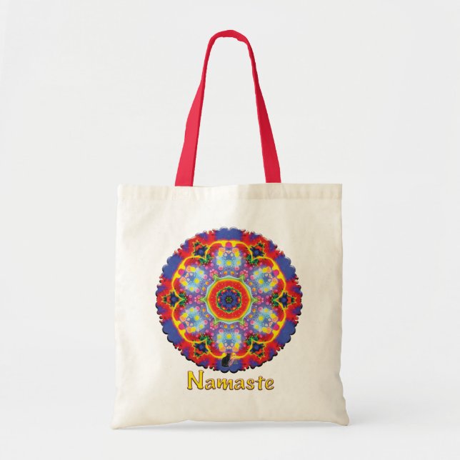 Tote Bag Paradigm Namaste Kaleidoscope (Devant)