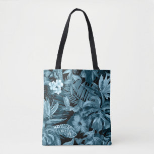 Tote Bag Paradis de l'aquarelle tropicale : Fleur de la jun