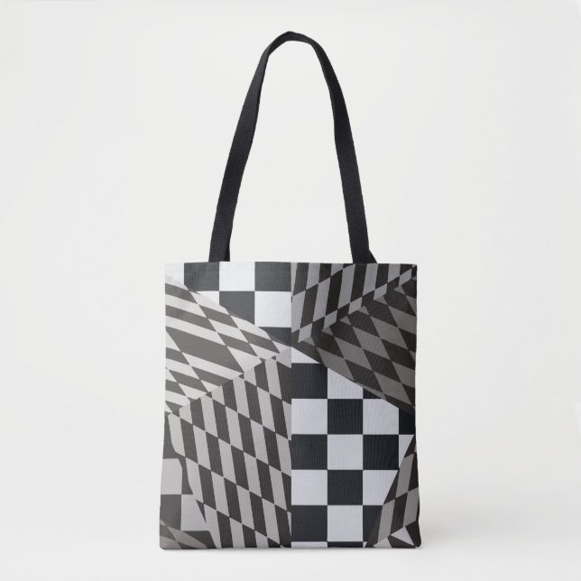 Tote Bag Paradis fractal (Devant)