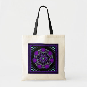 Tote Bag Parapluie violet & coeurs .7