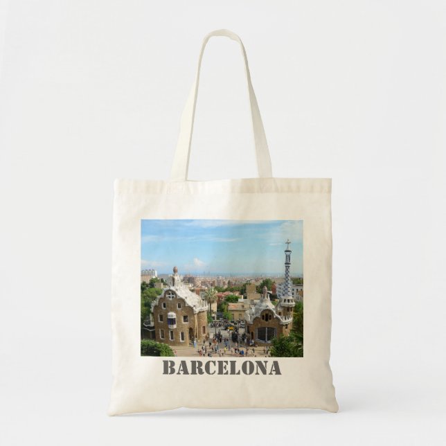 Tote Bag Parc Guell, Barcelone (Devant)