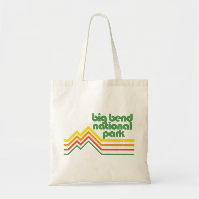 Tote Bag Parc national Big Bend (Devant)