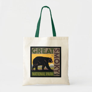 Tote Bag Parc national de Great Smoky Mountain Ours