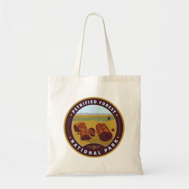 Tote Bag Parc national de la Forêt Petrifiée (Devant)