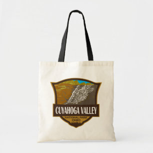 Tote Bag Parc national de la vallée de Cuyahoga Illustratio