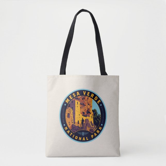 Tote Bag Parc national de Mesa Verde (Devant)