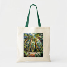 Parc national de Redwoods Californie Van Gogh Pers