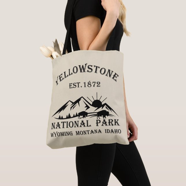 Tote Bag Parc national de Yellowstone (De près)