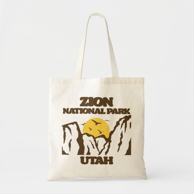 Tote Bag Parc national de Zion (Devant)